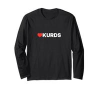 Heart Kurds - Love Your Favorite: Kurds Long Sleeve T-Shirt