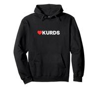 Heart Kurds - Love Your Favorite: Kurds Pullover Hoodie