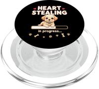 Heart Labrador Dog Funny Gift Lab Puppy PopSockets PopGrip for MagSafe