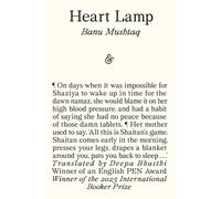 Heart Lamp: Winner of the 2025 International Booker Prize