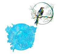 Heart Life Trees Decoration Epoxy Resin Wall Art Mold for Craft Enthusiasts Practical Jewelry Making Supplies Silicone Molds