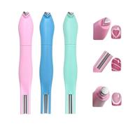 Heart Magnet for Cat Eye Gel Polish,Detachable and Easy to Operate,Upgrade Magnetic Nail Art Tool,3-in-1 Heart Shape Round Line Shape Nail Art Magnet Pen for DIY Nails Salon Decoration (MIX 3PC)