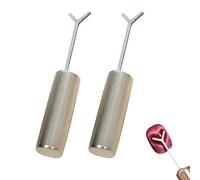 Heart Magnet for Cat Eye Gel Polish, with Y-Shaped Guide, Cat Eye Magnetic Nail Art Tool Set, Multifunctional Heart Cat Eye Magnet for Nails, DIY Manicure Kit for Nail Art Salon and Home (2pcs)