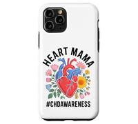 Heart Mama CHD Awareness CHD Warrior Women Mother's Day Case for iPhone 11 Pro
