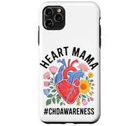 Heart Mama CHD Awareness CHD Warrior Women Mother's Day Case for iPhone 11 Pro Max