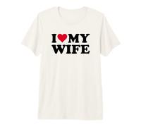 Heart Motif with German Text Ich Liebe Meine Ehefrau Premium T-Shirt