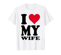 Heart Motif with German Text Ich Liebe Meine Ehefrau T-Shirt