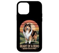 Heart of a Hero - Rough Collie Spirit Vintage Design Case for iPhone 12 mini