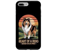 Heart of a Hero - Rough Collie Spirit Vintage Design Case for iPhone 7 Plus/8 Plus