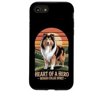 Heart of a Hero - Rough Collie Spirit Vintage Design Case for iPhone SE (2020) / 7 / 8