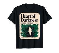Heart of Darkness Joseph Conrad Vintage Book Cover T-Shirt