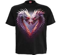 Heart Of Dragons T-Shirt Spiral Direct Black S