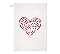 Heart of Hearts Tea Towel Dish Cloth