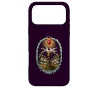 Heart of Jesus Doves Chalice Eucharist Antique Christian Case for iPhone 17 Pro Max