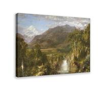 Heart of The Andes, 1859 Poster Canvas Poster Wall Art Print Picture Paintings 24x36inch(60x90cm)