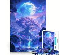 Heart of The Sacred Forest 1000 Piece Jigsaws for Adults Puzzle Logic Workout Precise Connection Home Play (38x52cm)