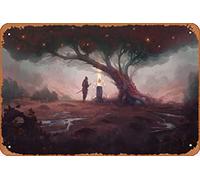 Heart of the Tree Magic and Fantasy Nature and Landscapes Classic Man Cave Wall Art Decor 8x12 inch Metal Tin Sign Plaque Poster