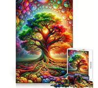 Heart of Verdant Cosmos Jigsaw Puzzle 1000 Piece Calm Game Serene Game Joyful Challenge (50x75cm)