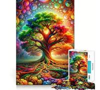 Heart of Verdant Cosmos Jigsaw Puzzles for Adults 1000 Pieces Recall Enhancer Creative Play Pattern Build Birthday Gift (38x26cm)