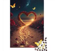 Heart On The Beach 9 Puzzles for Adults 1000 Piece Puzzle for Teenager Educational Game Challenge Toy 1000pcs (38x26cm)
