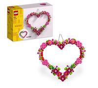 LEGO Creator Heart Ornament Set, Building Toy 9 Plus Year Old Girls & Boys Kids'
