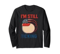 Heart Pacemaker Im Still Ticking Fun Mens Surgery Patient Long Sleeve T-Shirt