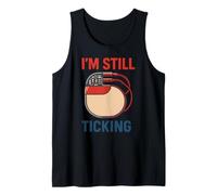Heart Pacemaker Im Still Ticking Fun Mens Surgery Patient Tank Top