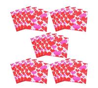 Heart Paper Napkins - Dinner Napkins Decorative Love Heart Guest Towels | Exquisite Valentines Day Parties Dinner Napkins for Living Room, Dining Room