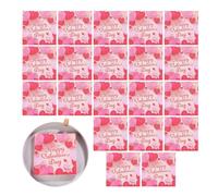 Heart Paper Napkins - St Napkins | Napkins 'Love Napkins for Guests | Heart Paper Napkins 20 Pieces, Christmas Napkins, St Decorations