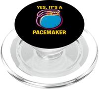 Heart Patient Yes Its A Pacemaker Fun Mens Get Well PopSockets PopGrip for MagSafe