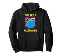 Heart Patient Yes Its A Pacemaker Fun Mens Get Well Pullover Hoodie