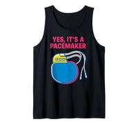 Heart Patient Yes Its A Pacemaker Fun Mens Get Well Tank Top