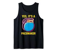Heart Patient Yes Its A Pacemaker Fun Mens Get Well Tank Top