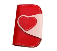 Heart Pattern Organizers with Multiple Storage Space & Metal Hooks Waterproof Travel Management Solution Wallet