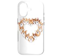 Heart Pembroke Welsh Corgi Corgis Case for iPhone 17