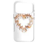 Heart Pembroke Welsh Corgi Corgis Case for iPhone 17 Pro