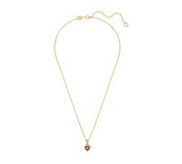 Heart Pendant - female - Swarovski - Necklaces - Yellow - ONE SIZE - Accessories ONE SIZE
