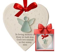 Heart Pendant for Christmas Tree, Ceramic Romantic Decoration Items - Heart-Shaped Ornaments | Soul Sisters Best Friends Men Teacher Family Door Handle Desk Workplace Ka