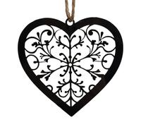 Heart Pendant -Pendants Moon | Jewelry Making | Valentine's Day Necklace Pendants | Cutout spirit Love Decor | Jewelry neckl Making Crafting Tool with Rope for Door, Window Car Rearview Mirror Home