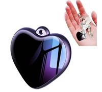 Heart Pendant Voice Recorder - 200h Storage AI-Powered Voice-to-Text Recorder with HD Noise Reduction, Voice Activation & Auto-Save for Meetings, Lectures, Interviews (4GB)