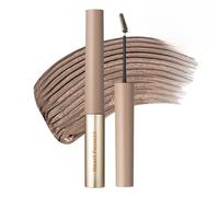 Heart Percent Dote On Mood Fake-Up Browcara, Waterproof Volumizing Long-Lasting Brow Pencil, Fast Fix Ultra-Fine Eyebrow Color Mascara, Cruelty Free, Vegan, 16g, 06. Taupe Brown