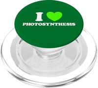 Heart Plant Science Chlorophyll Garden Solar Grow Green Fan PopSockets PopGrip for MagSafe