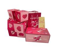 Heart Pop Out Box,Money Gift Box,Funny Ways to Give Money As a Gift,Bouncing Cash Boxes,Valentine'S Day Folding Gift Boxes,For Wedding Anniversary Mother Thanksgiving Day