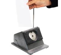 Heart Punch Die Cutter, Card Cutting Machine with Stainless Steel Blade, Long Arm Handle, Cast Iron Base for Crafting and DIY Paper Projects
