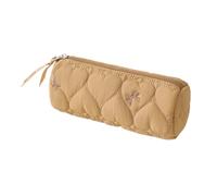 Heart Quilted Pencil Case, Soft Puffy Stationery Pouch for Girls