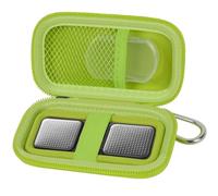 Heart Rate Monitor Case for AliveCor for KardiaMobile 6L / 6L Max 1L Personal EKG Monitor Storage Holder Fits for Cardiac Mobile Portable Heart Rate Monitor Bag Organizer (Pill Box Included) Green