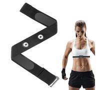 Heart Rate Monitor Chest Strap Heart Rate Monitor Chest Replacement Strap Adjustable Sport HRM Soft Belt Replacement Chest Strap for Garmin Polar H10 Wahoo CooSpo