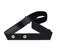 Heart Rate Monitor Chest Strap Replacement for Polar H10 Polar H9 Polar H7, Adjustable HRM Soft Replacement Chest Strap Compatible with Heart Rate Sensor(Black)