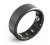 Heart Rate Monitor Fitness Smart Ring, Tracker for Blood Oxygen, Body Temperature, Sleep, Pedometer, Chargeable, Waterproof, APP for Women & Men - Gold-#11