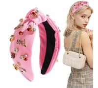 Heart Rheinstone Valentine Band | Women Valentine's Day Daily with Jewel Rinstal Wide Wide